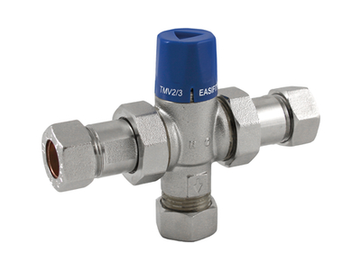 Easifit 15mm 2-in-1 Thermostatic Mixing Valve