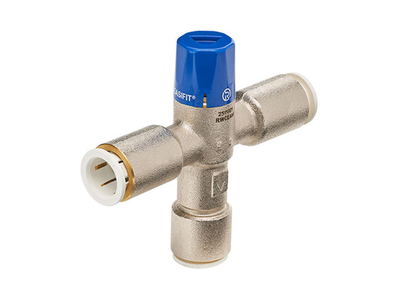 Easifit 15mm 2-in-1 Thermostatic Mixing Valve with JG Speedfit connections